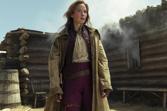 Emily Blunt as Lady Cornelia Locke in <em>The English</em>.