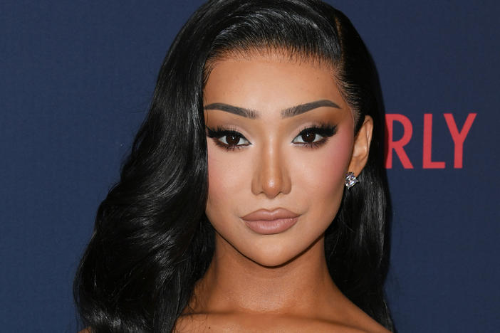 Social media influencer Nikita Dragun, seen here in 2019, is legally female. She was temporarily placed in the men's unit of a Miami jail after she was arrested for allegedly causing a disturbance and walking around a hotel pool naked.