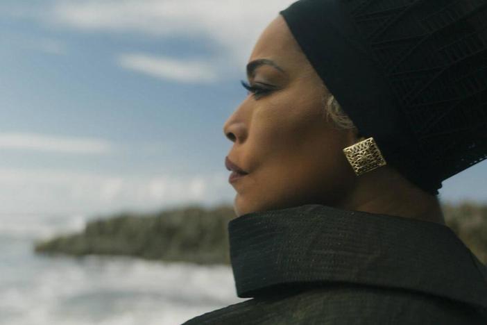 Angela Bassett is Queen Ramonda in <em>Black Panther: Wakanda Forever.</em>