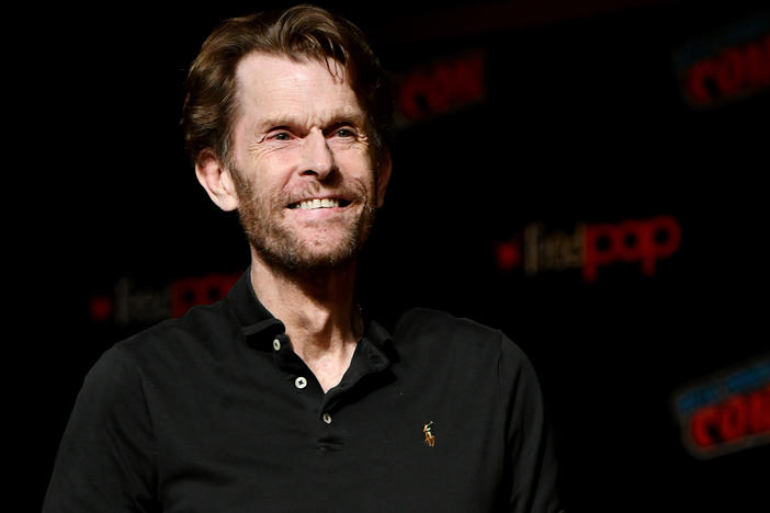 Kevin Conroy has died at age 66. He's shown above at New York Comic Con in 2019.