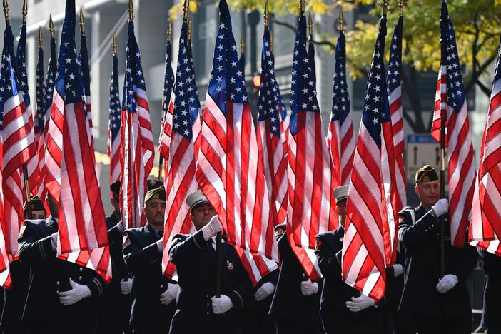 The Veterans Day Parade on Nov. 11, 2019 in New York City.