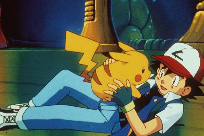 Pikachu and Ash Ketchum, pictured in <em>Pokémon: The First Movie</em>, have been traveling the world as part of Ash's journey to be the top Pokémon master.
