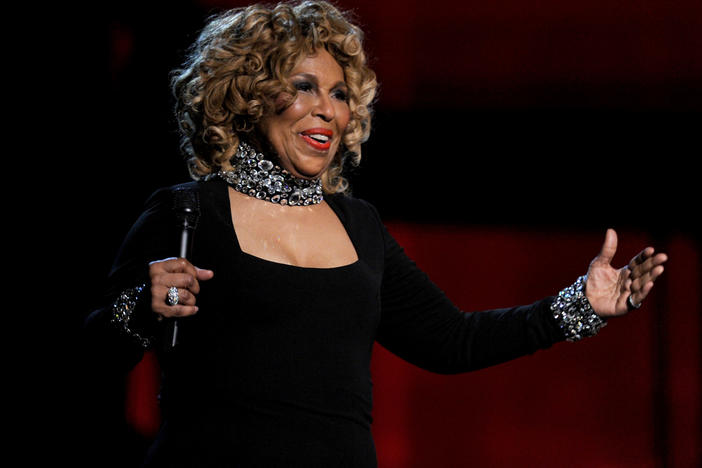 Singer Roberta Flack, performing during the 52nd annual Grammy Awards in Los Angeles in 2010.