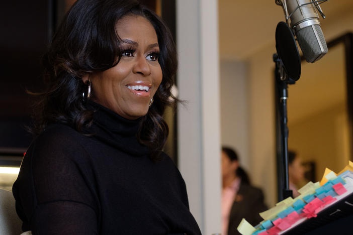 Former first lady Michelle Obama published her memoir <em>Becoming</em> in November 2018.