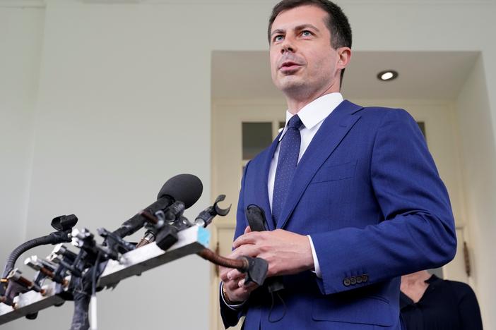 Secretary of Transportation Pete Buttigieg announced Monday that the department is assessing fines totaling $7.5 million against six airlines, ordering them to pay refunds to hundreds of thousands of customers.