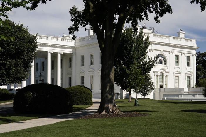 The White House, as seen on July 30, 2022.