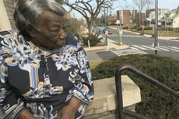 This Feb. 22, 2016, frame grab from video shows Virginia McLaurin in Washington.
