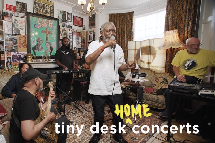 Horace Andy performs a Tiny Desk (home) concert.
