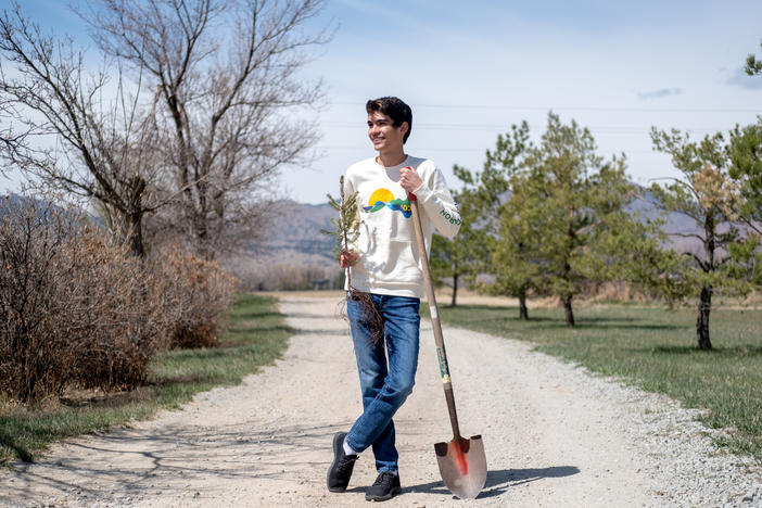 When he was younger, climate change felt like an abstract concept to Gabriel Nagel. Then a wildfire burned near his home.