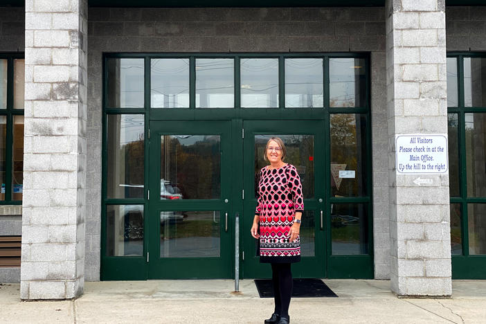 Patricia Hopkins is superintendent of a rural school district in Maine's Kennebec County, which signed on to a lawsuit against opioid companies. She hopes the settlement funds will allow her to hire more social workers to help children whose families have been affected by the opioid crisis.