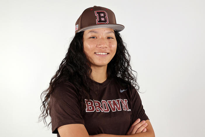 Olivia Pichardo, 18, has been named to Brown University's baseball team. She's the first woman named to the roster of a Division I baseball team in the U.S.