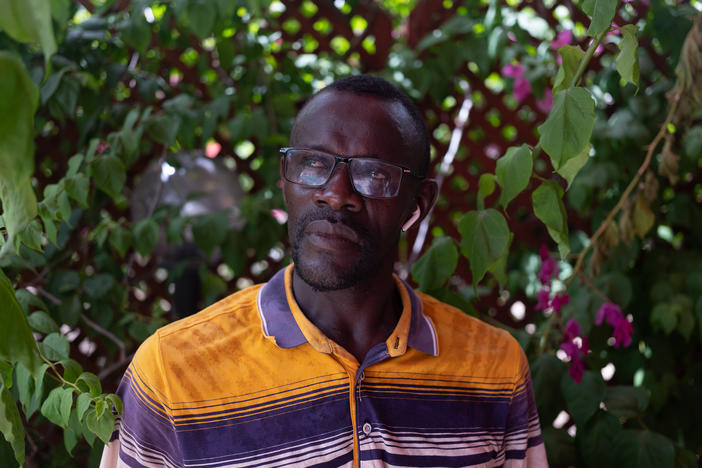 Pape Dieye tells people it's not worth the risk to try to take a boat from Senegal to Europe.