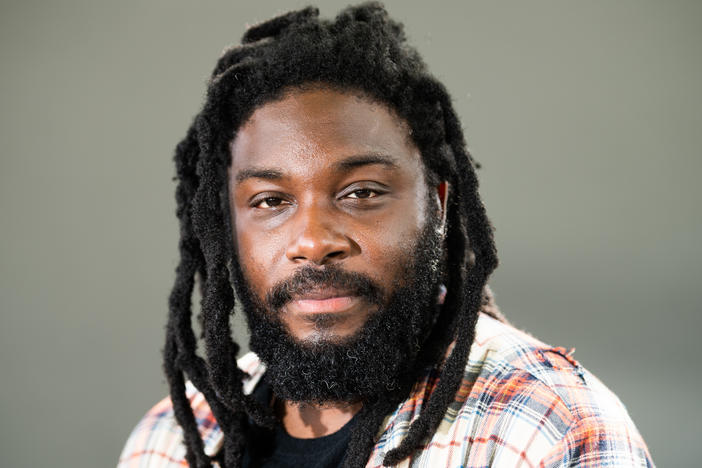 Jason Reynolds, pictured at the Edinburgh International Book Festival in 2019, has spent the last three years speaking with students across the United States in his role as national ambassador for young people's literature.