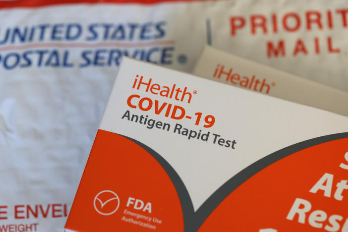 Households can order four free COVID tests on COVIDtests.gov starting on Thursday. They'll begin shipping by mail next week.