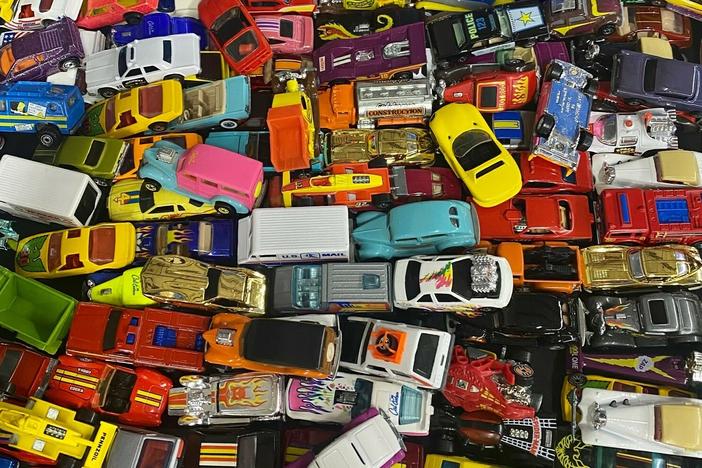 Bruce Pascal is an avid Hot Wheels collector who boasts a collection of more than 4,000 cars.