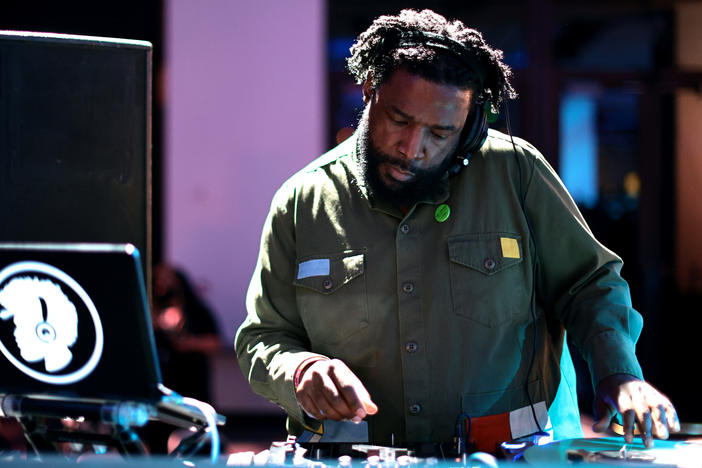 Questlove, shown here performing in New York City in June, won an Oscar in March for his documentary, <em>Summer of Soul. </em>