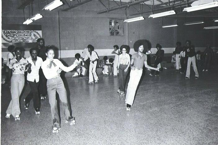 Inside RollerCade in the 1970s