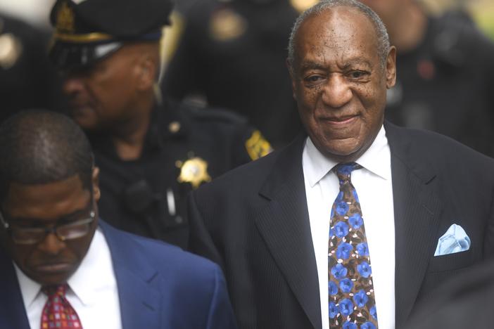 Bill Cosby at the Montgomery County Courthouse in Norristown, Pa., on the first day of sentencing in his sexual assault trial on Sept. 24, 2018.