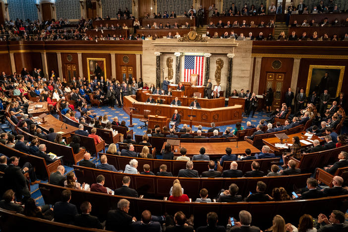 The House of Representatives holds a vote on speaker of the House on Jan. 3, the first day of the 118th Congress.