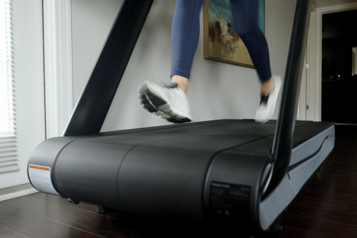 The U.S. Consumer Product Safety Commission says Peloton will pay a $19 million civil penalty after the fitness company neglected to inform the regulator about known safety incidents with its popular Tread+ exercise machine, seen above.