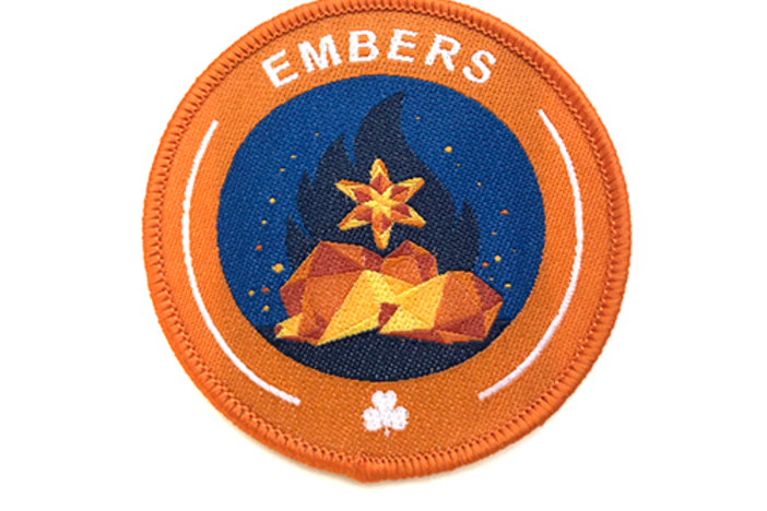 The Brownies branch of the Girl Guides of Canada will now be known as Embers, which will use this crest, pictured Jan. 9.