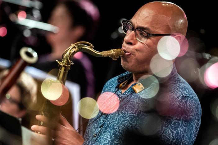 Jazz saxophonist Joshua Redman plays in 2019. Swing is an essential component of nearly all kinds of jazz music. Physicists think that subtle nuances in the timing of soloists are key to creating that propulsive swing feel.