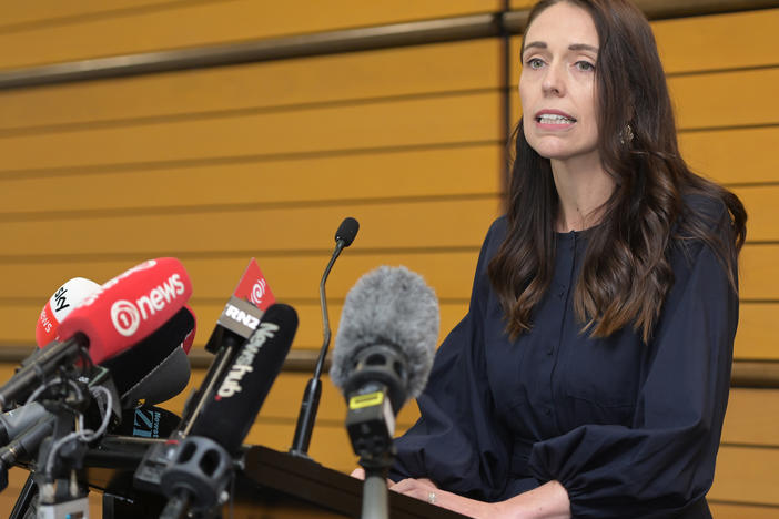 New Zealand Prime Minister Jacinda Ardern announced her resignation plans on Wednesday in Napier, New Zealand. It is unclear who would succeed her.