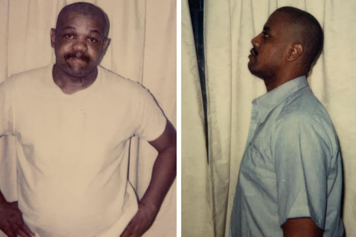 Wilbert Lee Evans (left) and Alton Waye were executed in 1990 and 1989. NPR obtained tapes that recorded their deaths. You can hear them below.