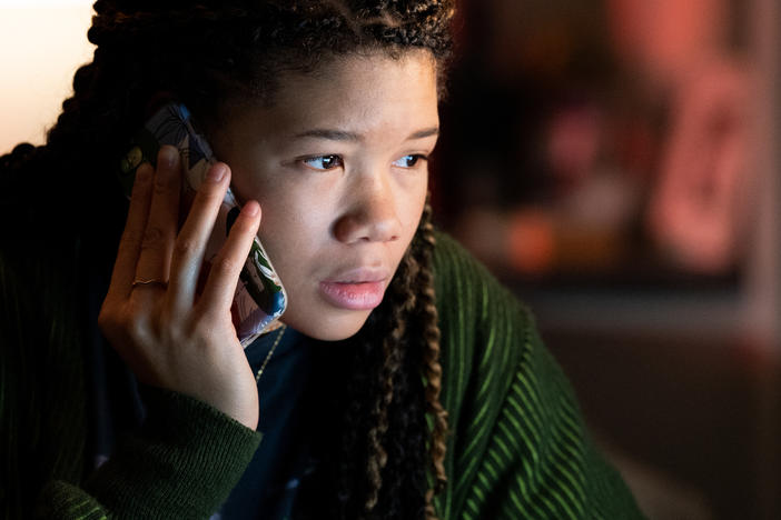 June (Storm Reid) is on the case when her mother disappears during a vacation with her boyfriend.