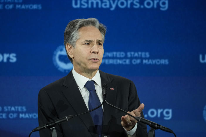 Secretary of State Antony Blinken in Washington, D.C.