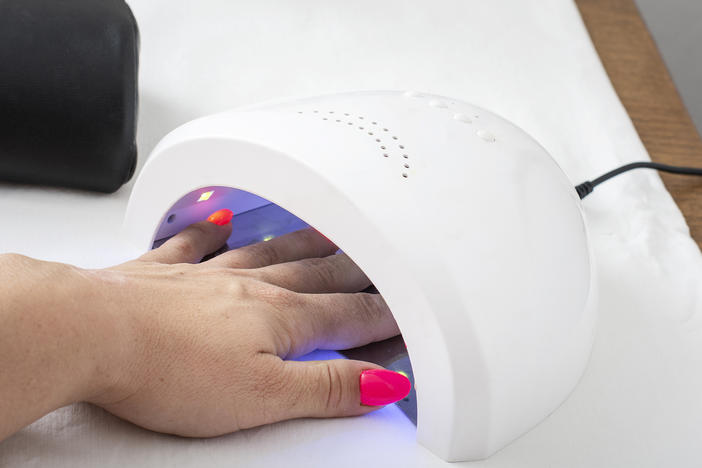 Gel nail polish is popular for its durability, but needs to dry under a UV light. A new study raises questions about the potential health risks of those devices.