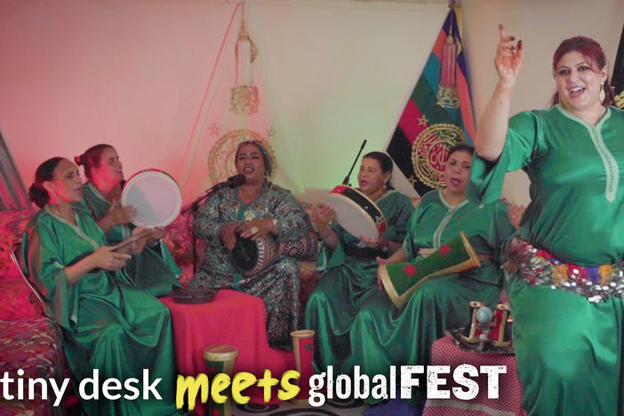 Khadija El Warzazia's Bnat el Houariyat & Esraa Warda: Tiny Desk Meets globalFEST 2023