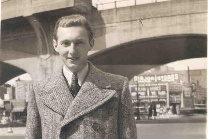 Walter Arlen in Chicago, pictured circa 1942.