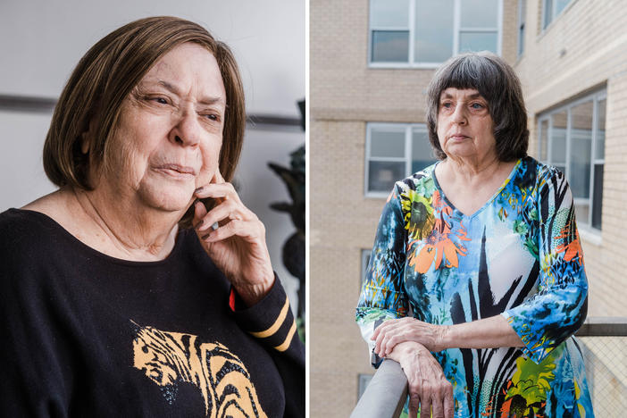 Eileen and Louise both got COVID-19 in the early days of the pandemic in New York. Eileen ended up on a ventilator for two months and then spent five months in a rehab hospital. Louise fought the illness at home as hospitals started filling up.