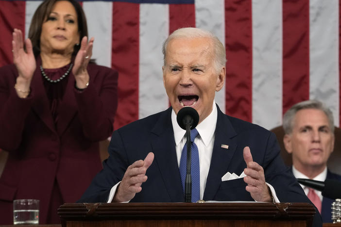 In his State of the Union address, President Biden delivers remarks on tackling what he calls "junk fees," or the unknown added costs that get tacked onto hotel, airline and other bills in the travel and entertainment sectors.