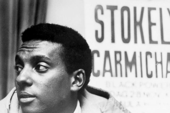 Stokely Carmichael, shown here in 1967, helped popularize the term "Black Power!" in 1966.