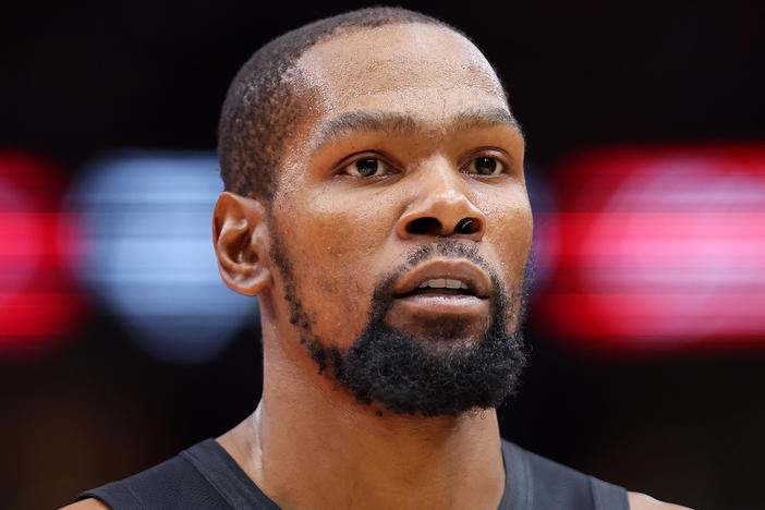 The Brooklyn Nets reportedly traded Kevin Durant to the Phoenix Suns.