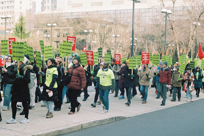 Graduate students working at Temple University went on strike for better pay and benefits on Jan. 31, after over a year of drawn-out contract negotiations.