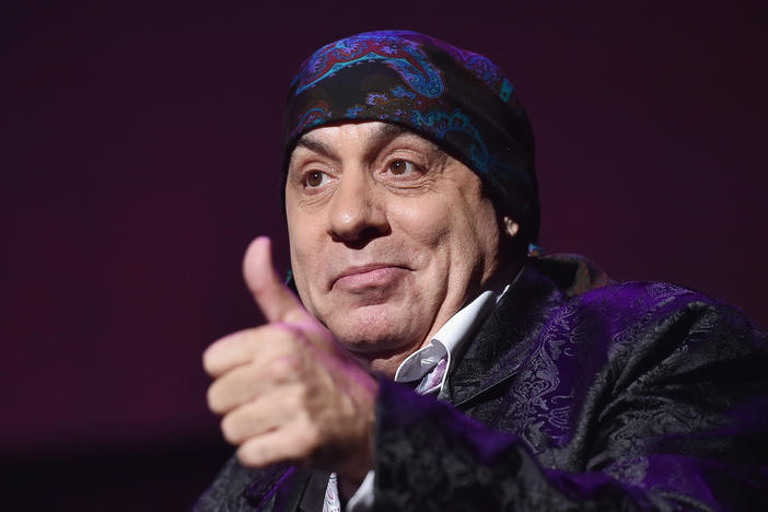 Steven Van Zandt, seen performing at the Hammerstein Ballroom in 2014, is a member of Bruce Springsteen's E Street Band.