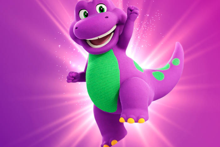 Mattel released a preview of Barney's new animated look on Monday, alongside news that the dinosaur would star in a new global series in 2024.