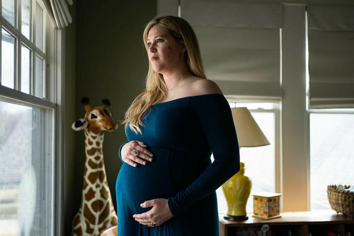 Lauren Miller, of Dallas, Texas, says that her state's abortion laws added to the stress and turmoil her family faced after one of her twins was diagnosed with a fatal condition in utero.