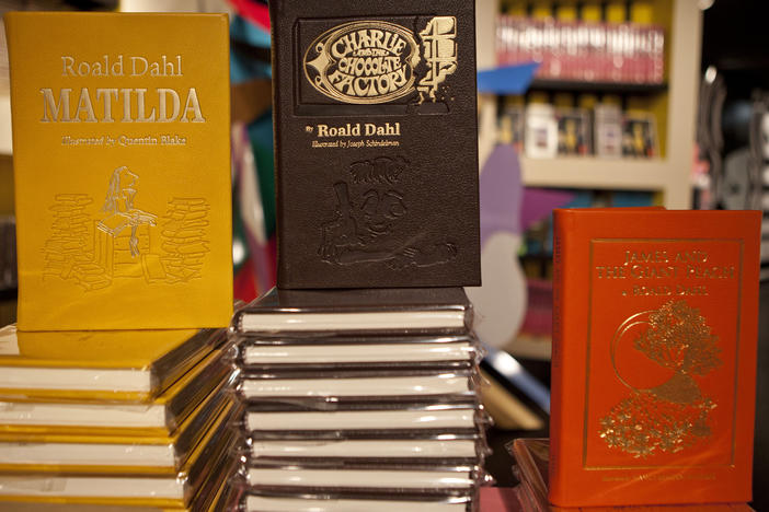 Books by Roald Dahl are displayed in New York in 2011. New editions are being altered to remove words deemed offensive.