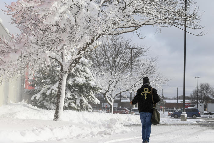 The winter storm is expected to bring "a large swath of heavy snow from the West Coast to the Northeast" this week.