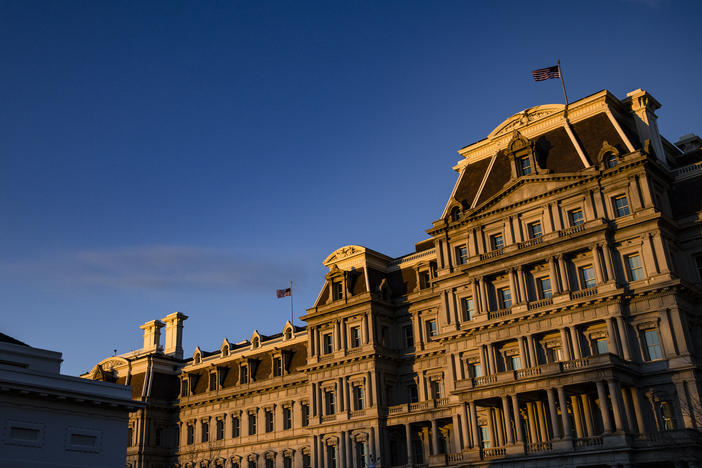 The White House team of lawyers, strategists and veterans of Capitol Hill meets regularly in the Secretary of War suite inside the Eisenhower Executive Office Building.
