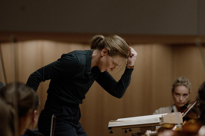 Cate Blanchett stars as Lydia Tár in director Todd Field's <em>Tár.</em>