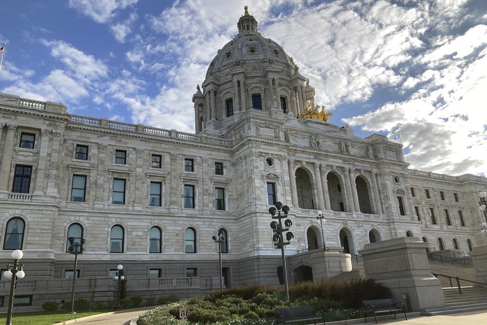 The Minnesota State Capitol is seen in this 2022 file photo. Legislation sent to the governor would immediately restore voting access to thousands in the state.