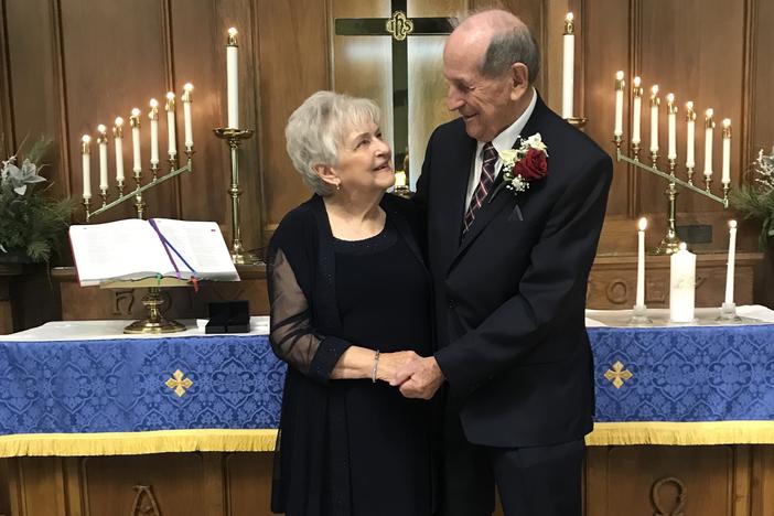 Ed and Priscilla married in December, 2022, at the Hagerstown, Md. church where they first met.