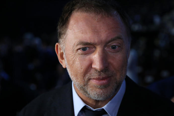 Russian billionaire and businessman Oleg Deripaska seen at the plenary session during the Saint Petersburg Economic Forum SPIEF 2022, on June 17, 2022, in Saint Petersburg, Russia.