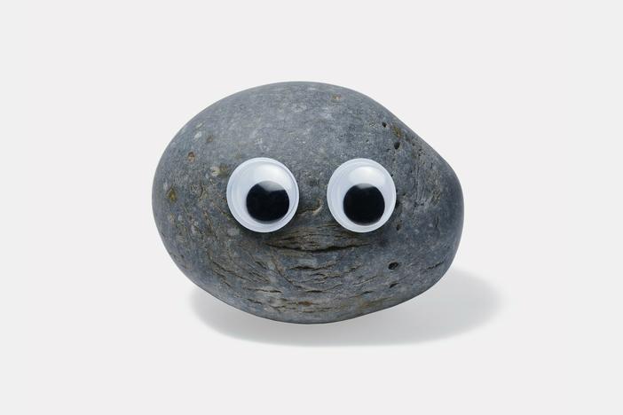 This item, described as "Googly eye rock boulder stunt double from the Rockverse," sold for $13,200, with proceeds going to the Asian Mental Health Project.