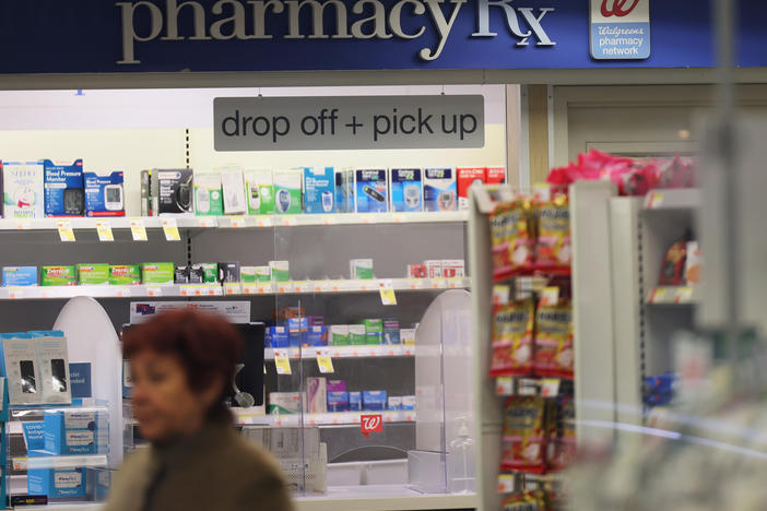 A Walgreens pharmacy is pictured on Jan. 5 in New York City. Walgreens says it won't sell mifepristone in states where Republican attorneys general threatened legal action.